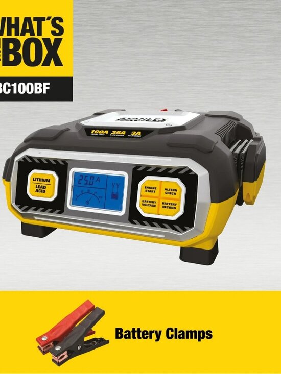 Stanley Other - Stanley FatMax BC100BF Charger & Maintainer – 100 Amp Automotive Battery Charger
